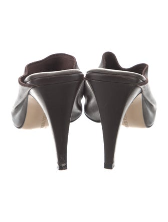 Bottega Veneta Leather Slides