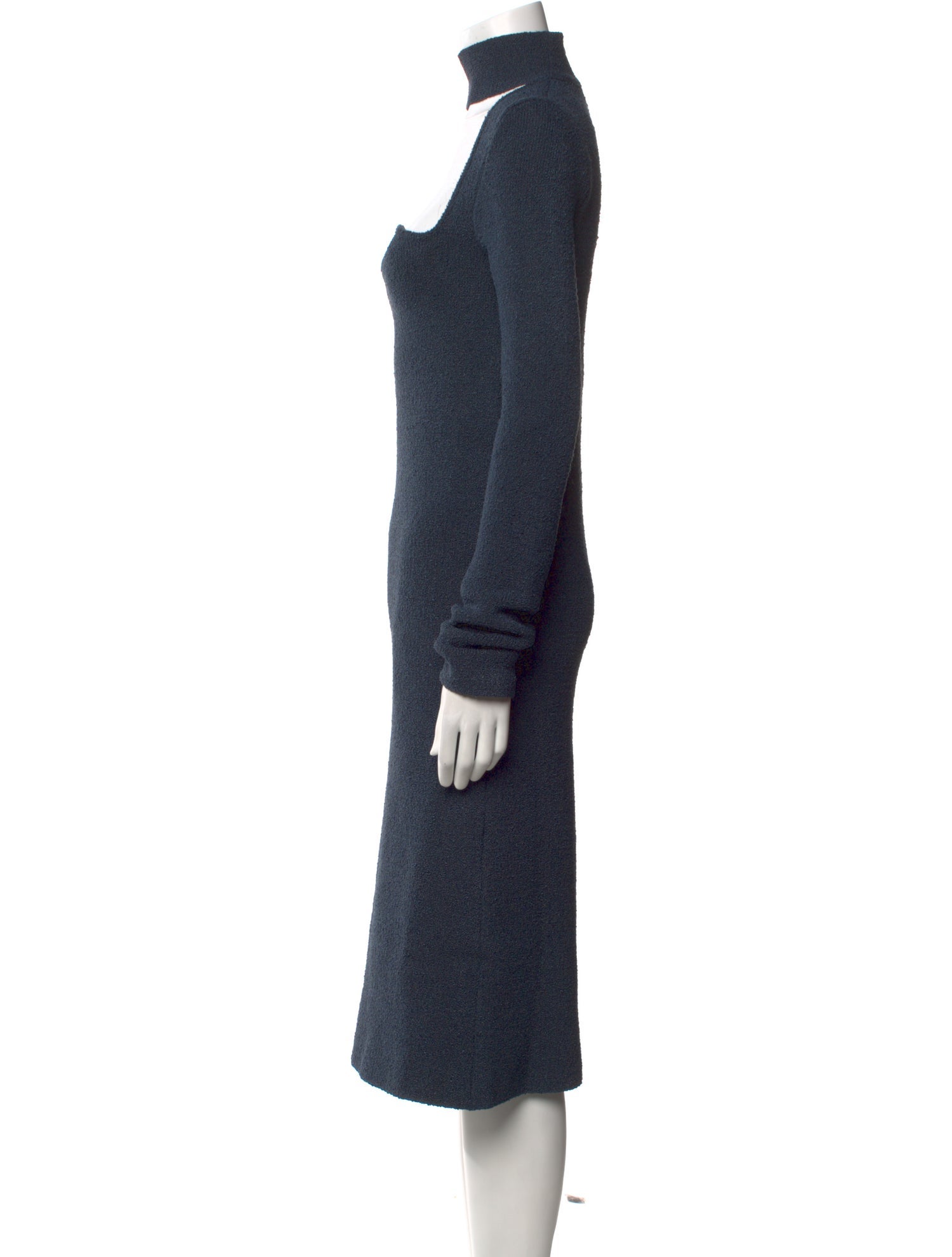 Bottega Veneta Silk Midi Length Dress