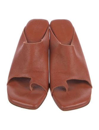Bottega Veneta Leather Slides
