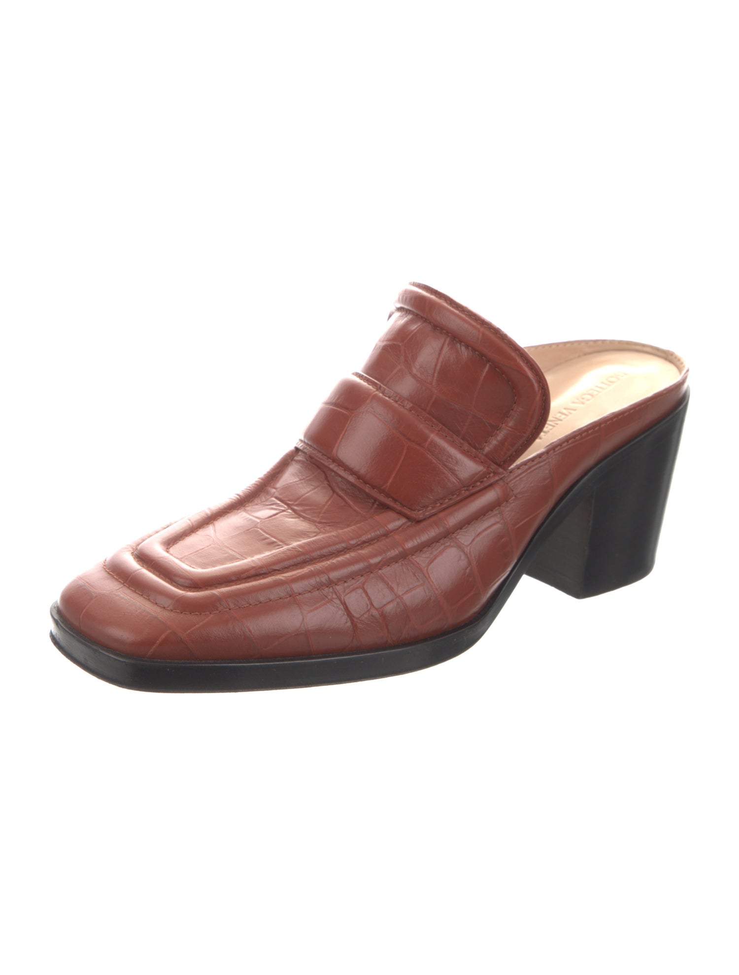 Bottega Veneta Leather Mules