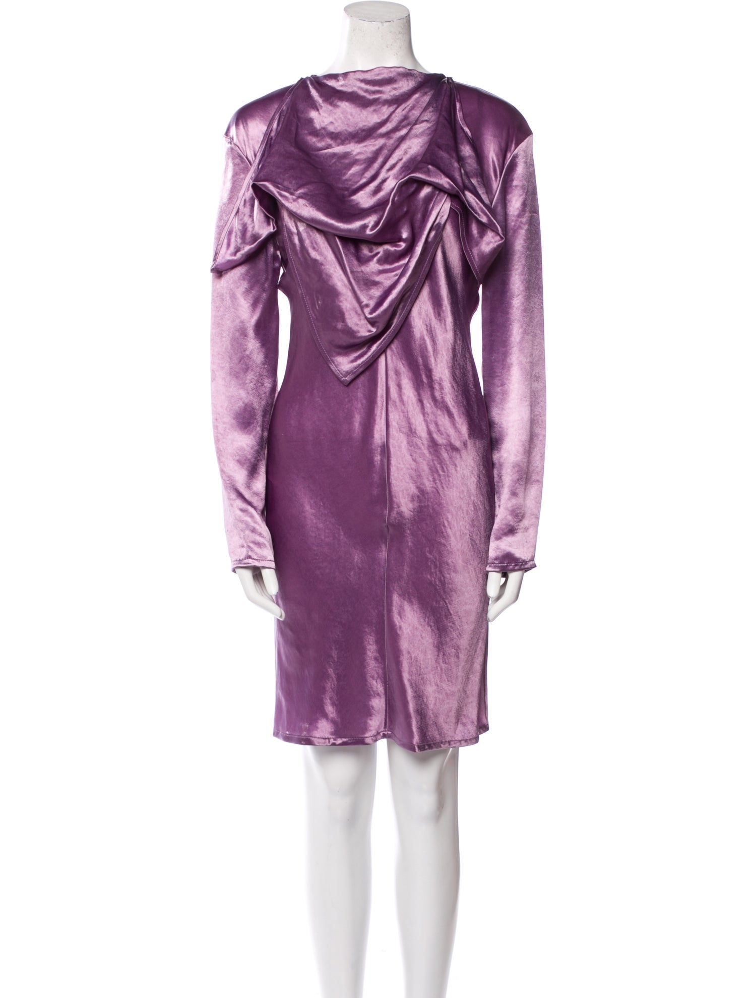 Bottega Veneta Bateau Neckline Knee-Length Dress