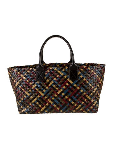 Bottega Veneta Totes Intrecciato Cabat Large Vintage
