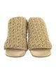 Bottega Veneta Intrecciato Weave Leather Slides