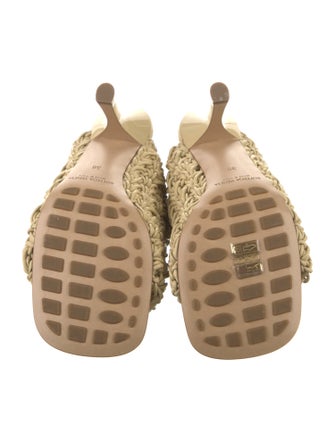 Bottega Veneta Intrecciato Weave Leather Slides