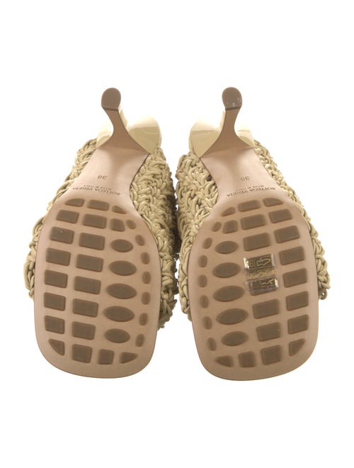 Bottega Veneta Intrecciato Weave Leather Slides