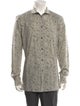 Bottega Veneta Printed Long Sleeve Shirt