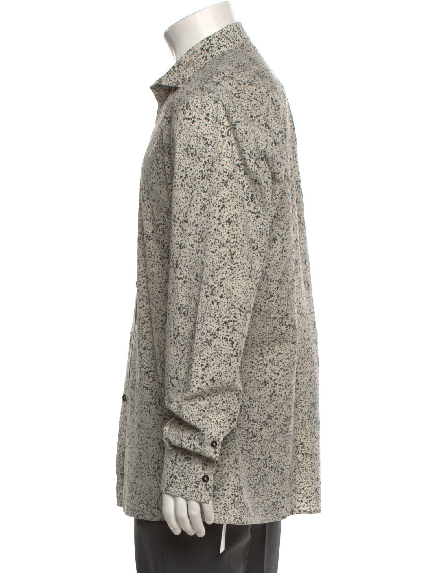 Bottega Veneta Printed Long Sleeve Shirt