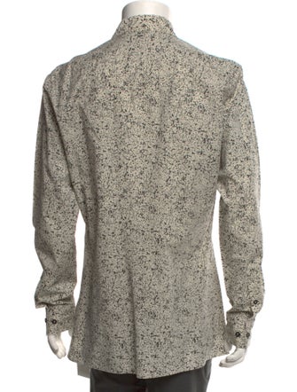 Bottega Veneta Printed Long Sleeve Shirt