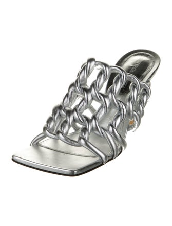 Bottega Veneta Leather Slides