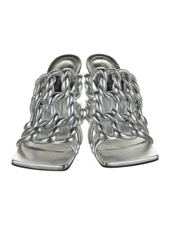 Bottega Veneta Leather Slides