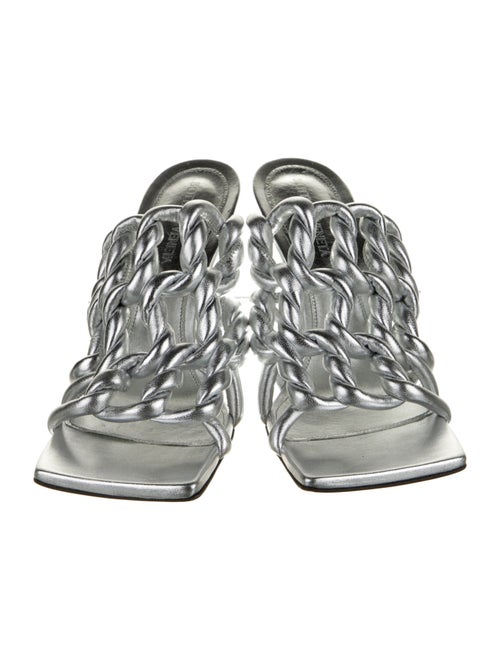 Bottega Veneta Leather Slides