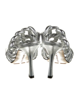 Bottega Veneta Leather Slides