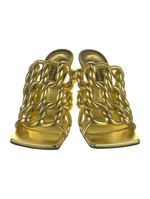 Bottega Veneta Leather Slides