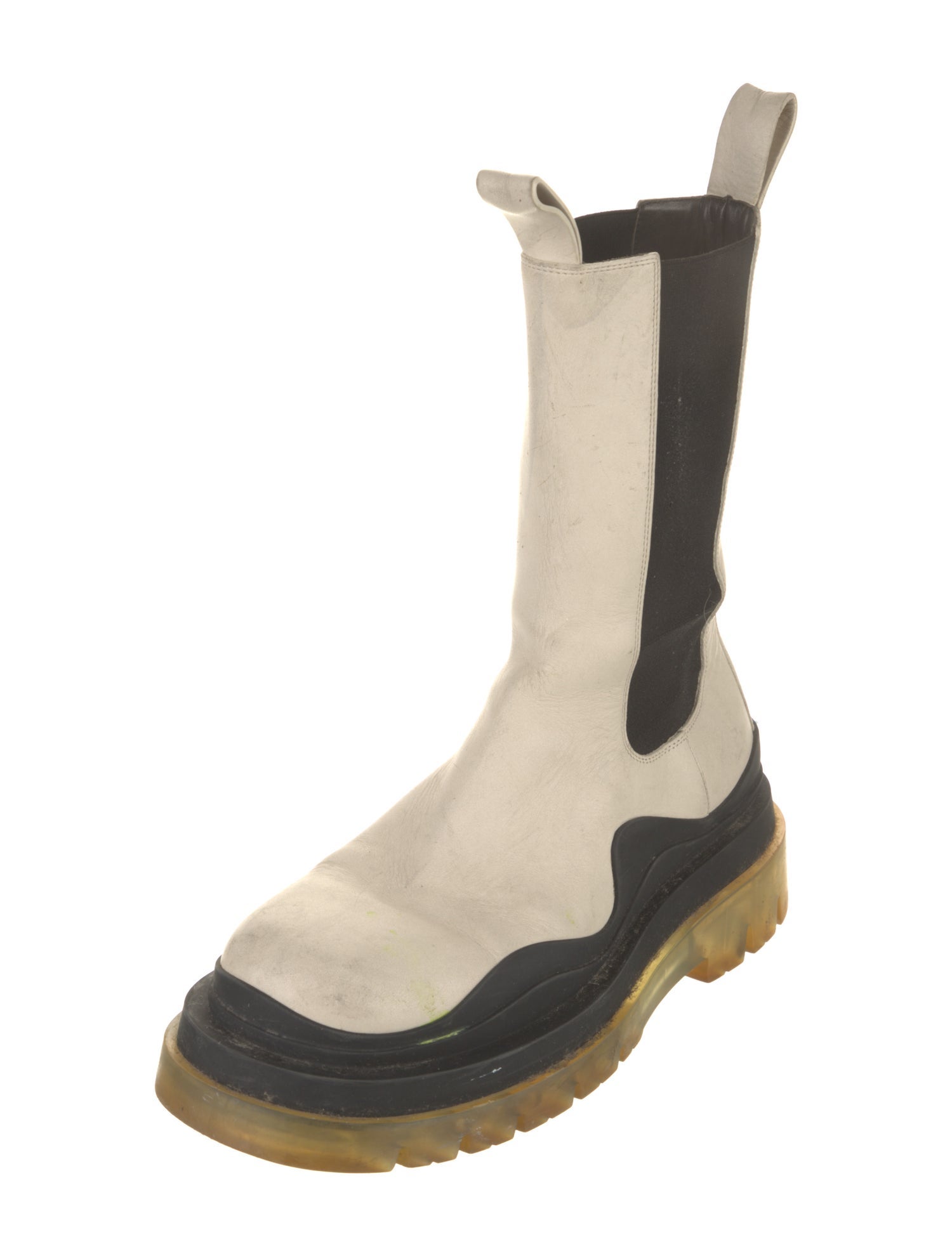 Bottega Veneta Leather Chelsea Boots