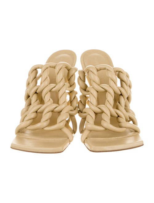 Bottega Veneta Leather Slides