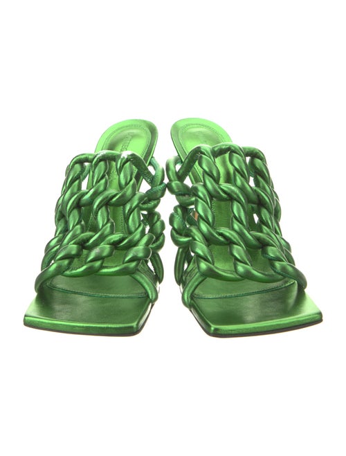 Bottega Veneta Leather Slides