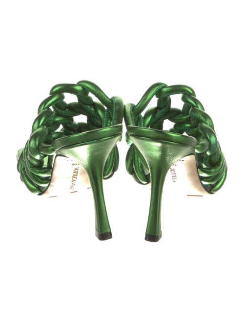 Bottega Veneta Leather Slides