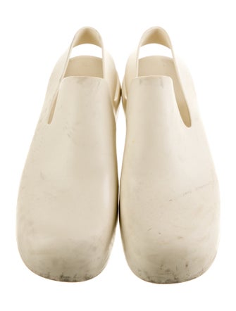 Bottega Veneta Puddle Rubber Slingback Flats