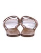 Bottega Veneta Intrecciato Weave Leather Slides