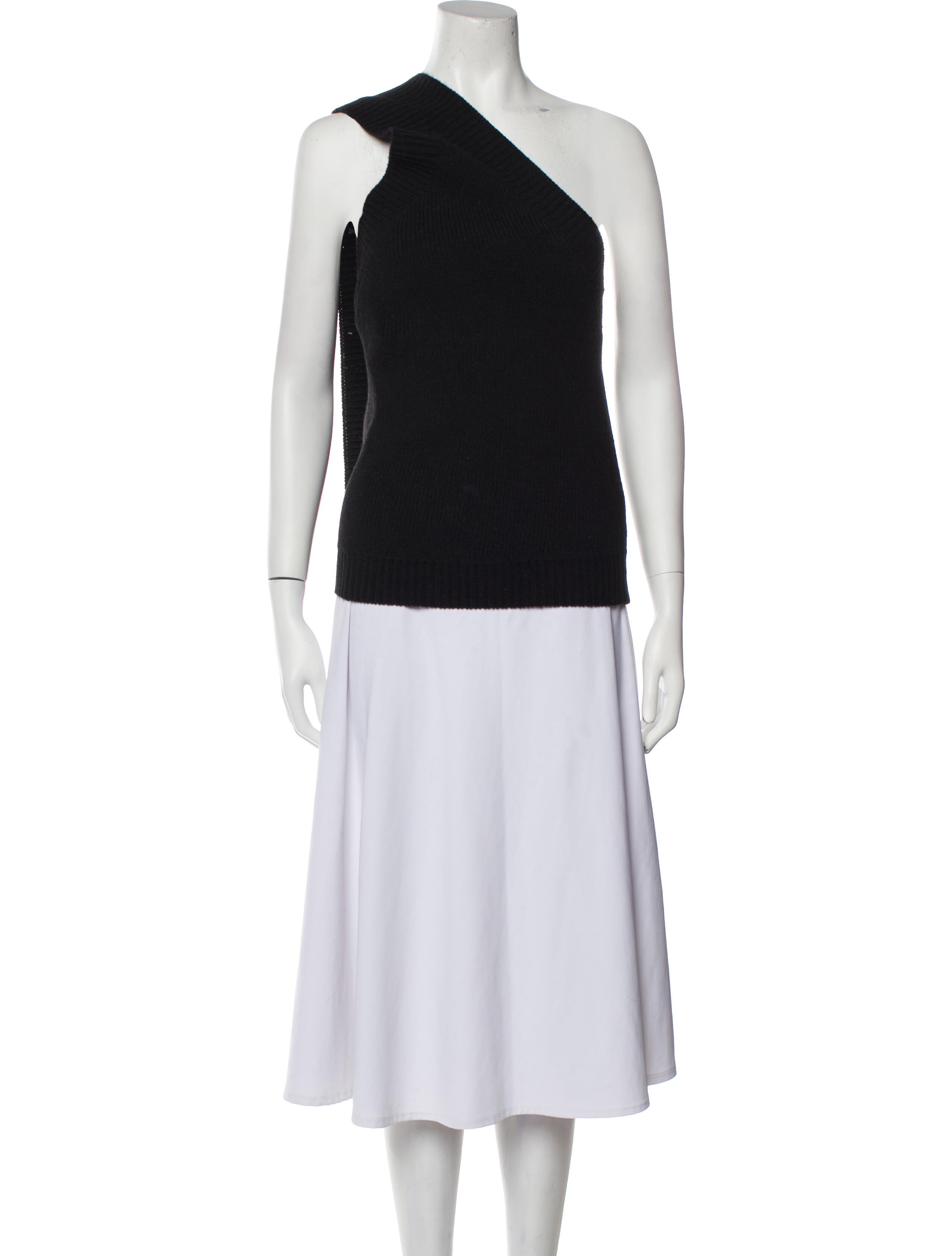 Bottega Veneta Wool One-Shoulder Top w/ Tags