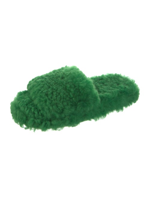 Bottega Veneta Shearling Slides