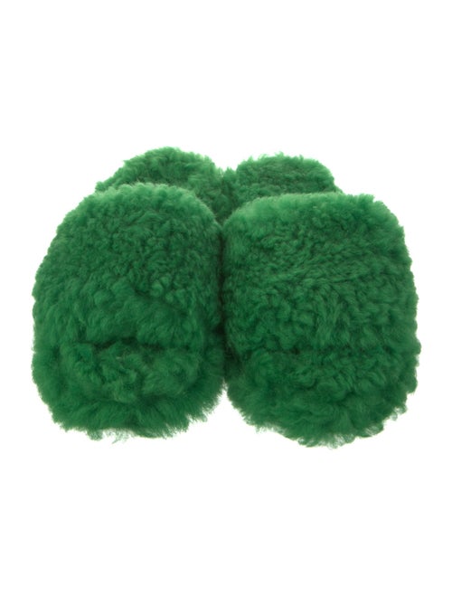 Bottega Veneta Shearling Slides