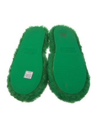 Bottega Veneta Shearling Slides