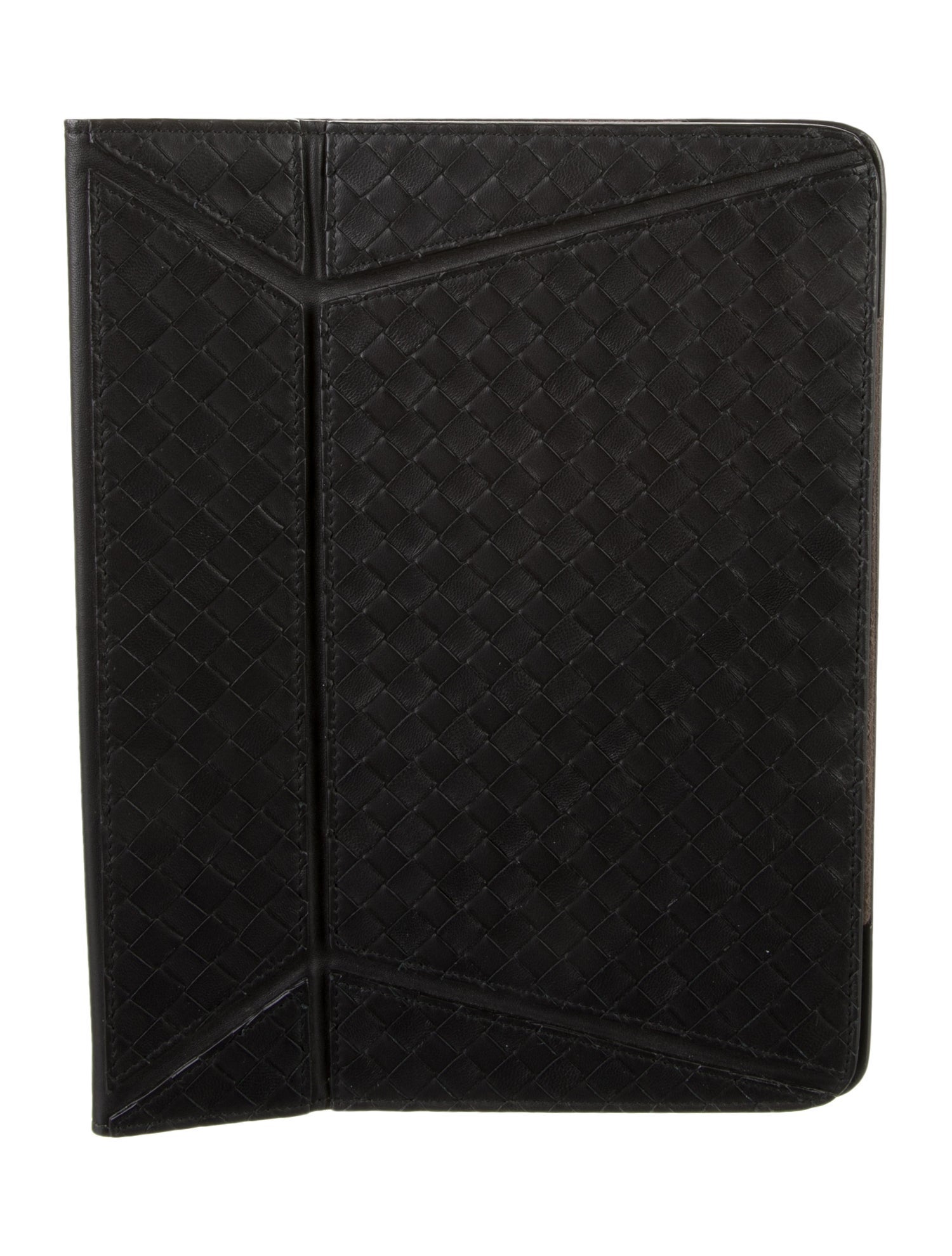 Bottega Veneta Leather Intrecciato Tablet Case