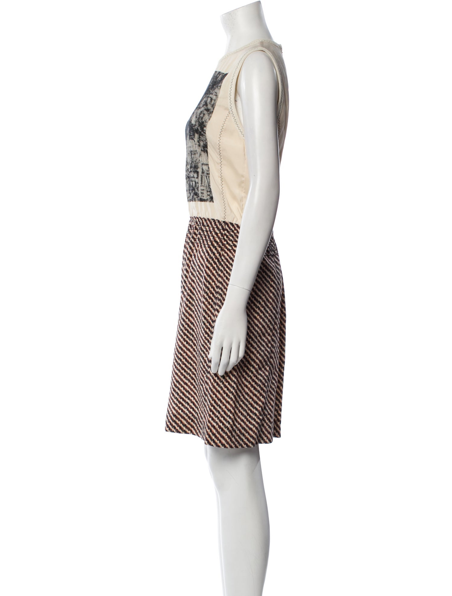 Bottega Veneta Silk Knee-Length Dress