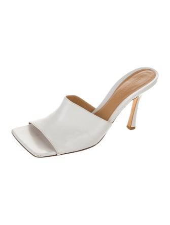 Bottega Veneta Leather Slides