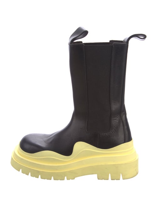 Bottega Veneta Leather Rain Boots