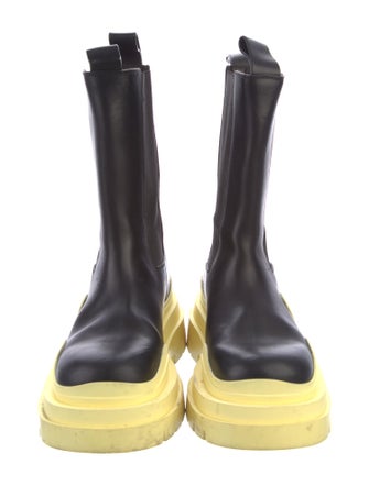 Bottega Veneta Leather Rain Boots