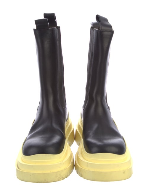 Bottega Veneta Leather Rain Boots