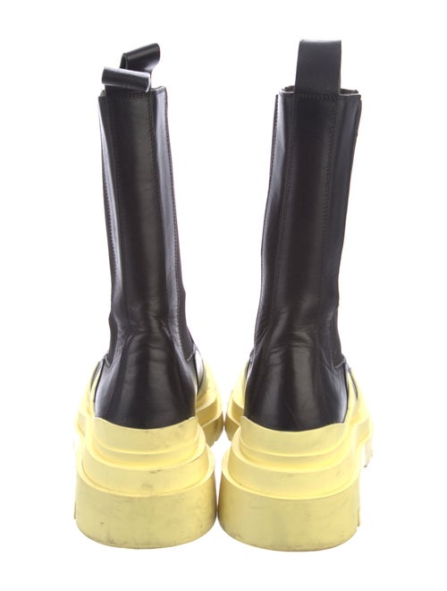 Bottega Veneta Leather Rain Boots