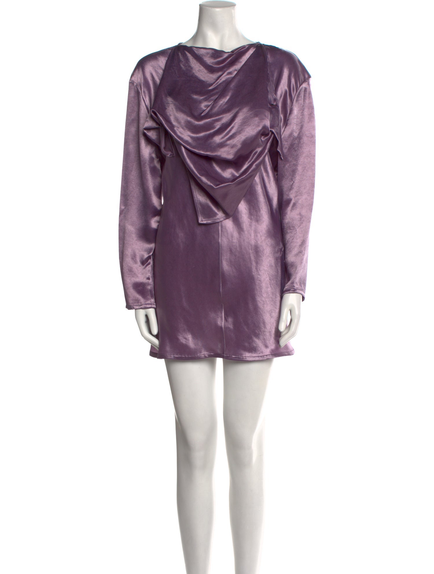 Bottega Veneta Cowl Neck Mini Dress