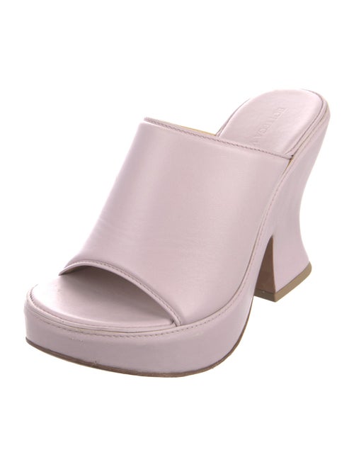 Bottega Veneta Leather Slides