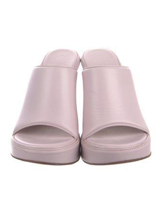 Bottega Veneta Leather Slides