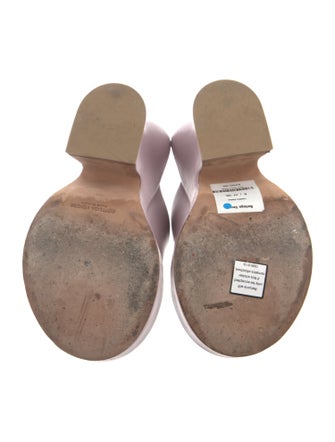 Bottega Veneta Leather Slides