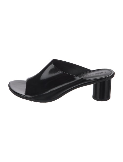 Bottega Veneta Patent Leather Slides