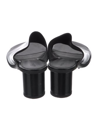 Bottega Veneta Patent Leather Slides