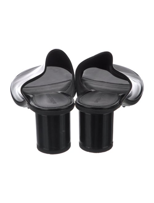 Bottega Veneta Patent Leather Slides