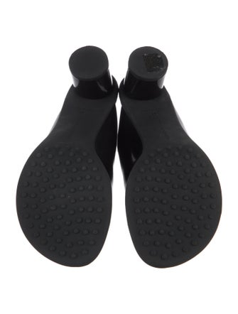 Bottega Veneta Patent Leather Slides