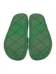 Bottega Veneta Intrecciato Weave Rubber Slides