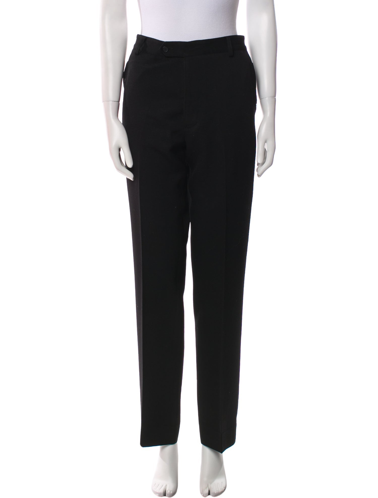 Bottega Veneta Lambskin Straight Leg Pants