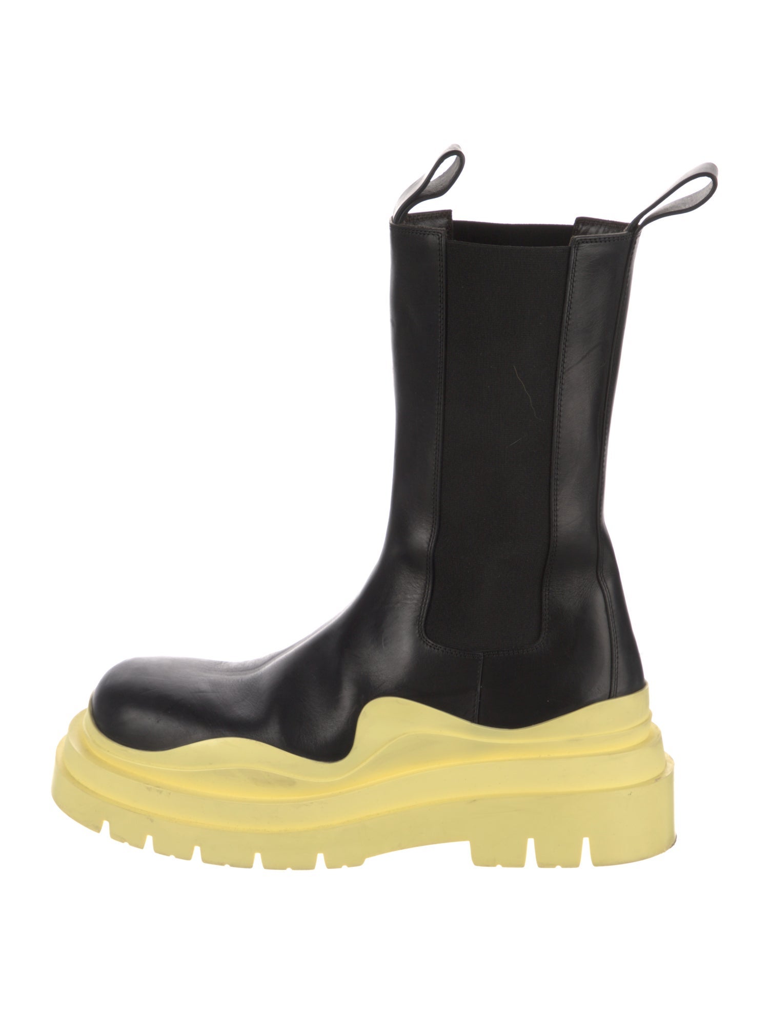 Bottega Veneta Leather Rain Boots