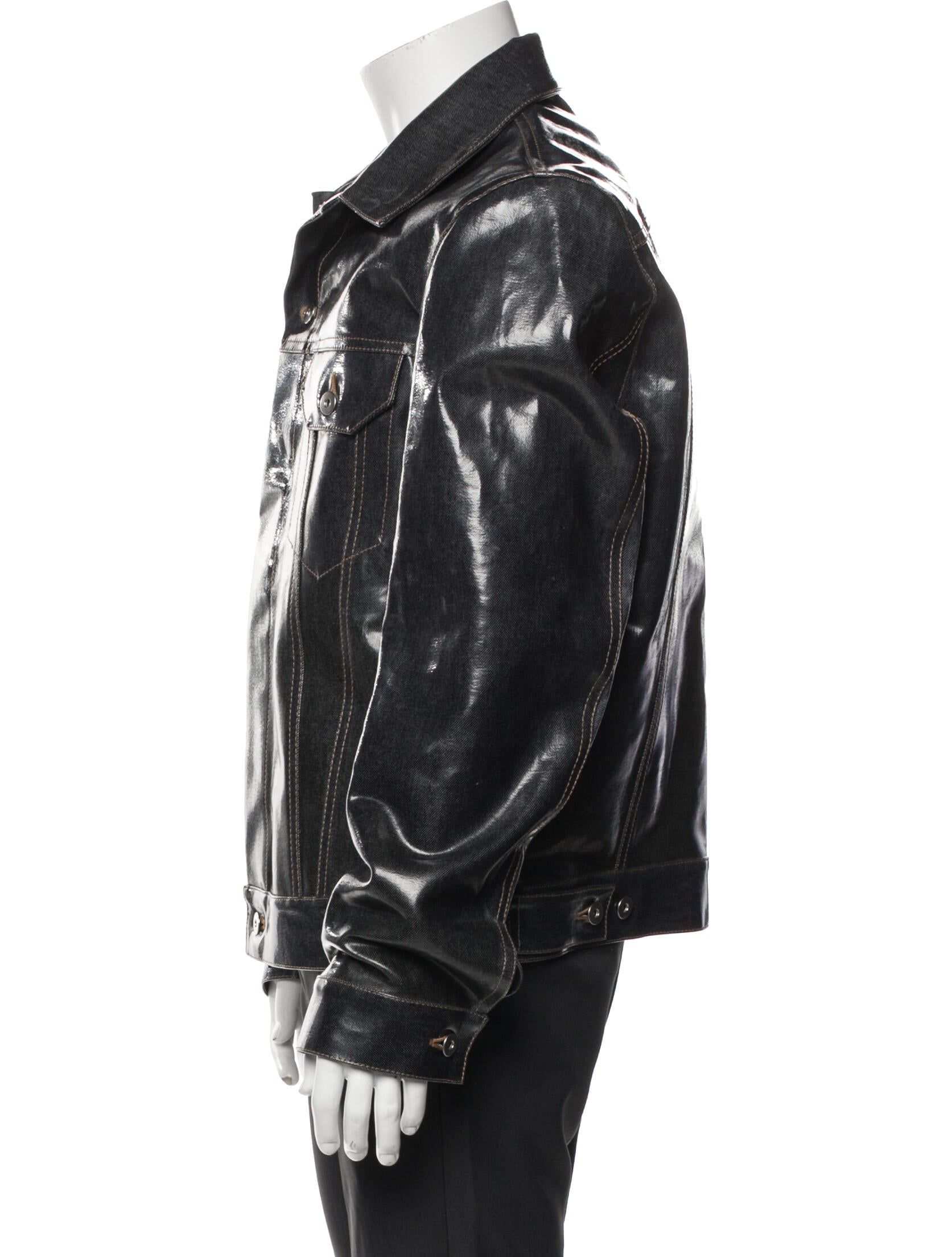 ジャケット Bottega Veneta 829180V5DV09247 BOTTEGA VENETA ボッテガヴェネタ 22AW Bonded Wool Zip Up