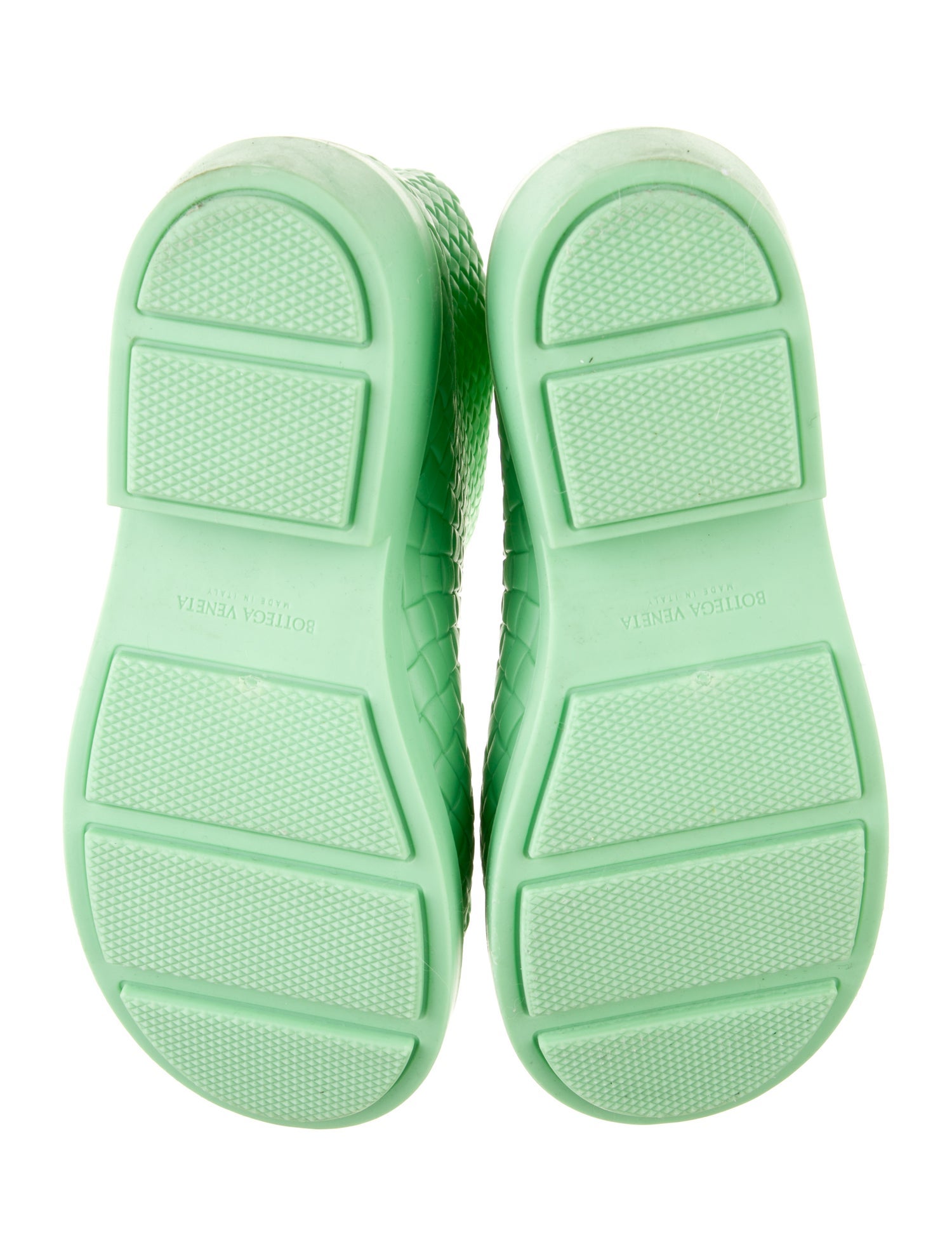 Bottega Veneta Intrecciato Weave Rubber Rain Boots