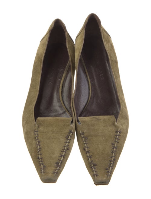 Bottega Veneta Suede Flats
