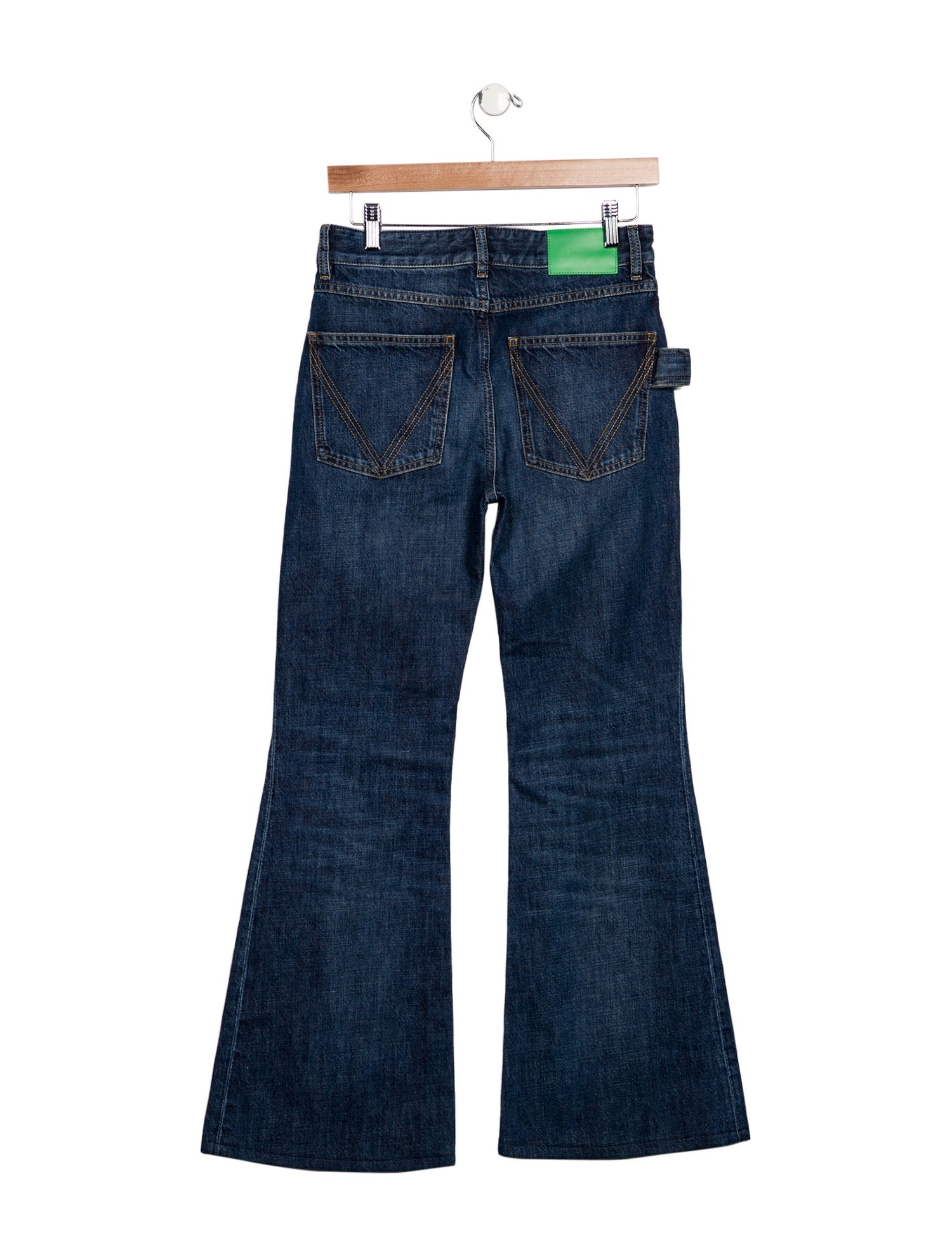 Bottega Veneta Mid-Rise Wide Leg Jeans