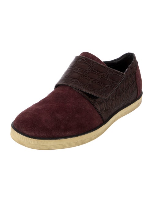 Bottega Veneta Suede Monk Straps